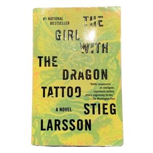 Book - The Girl With the Dragon Tattoo by Stieg Larsson